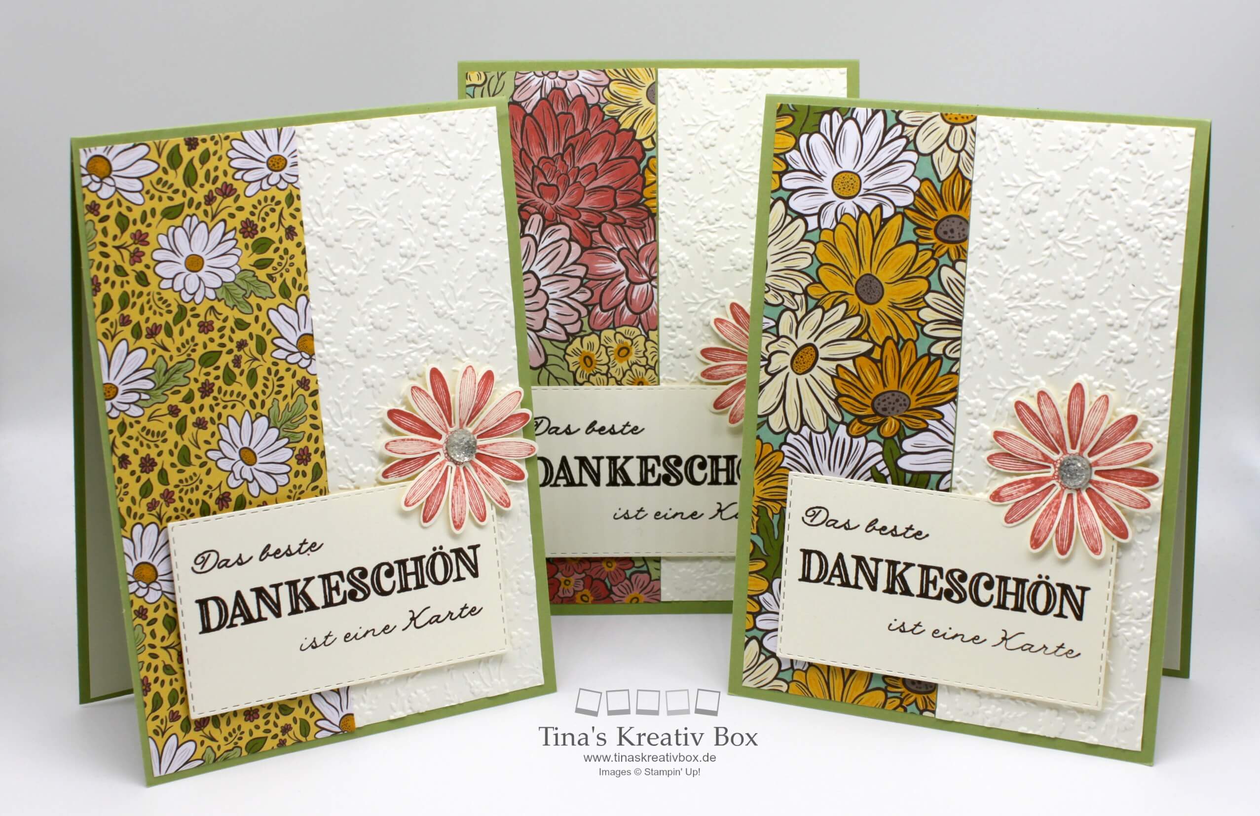 Kunden Dankeschon Karten Tinaskreativbox